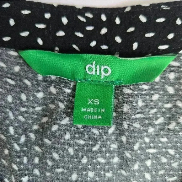 Black and white speckled patterned dress size XS/small - Picture 6 of 10